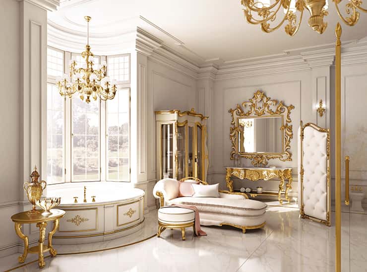 Arredamento classico zona bagno andrea fanfani