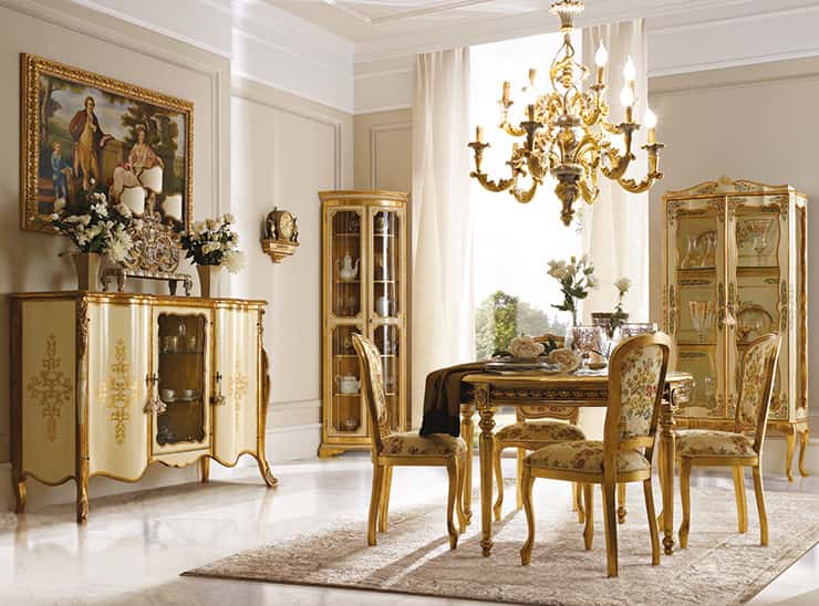Arredamento classico zona living andrea fanfani