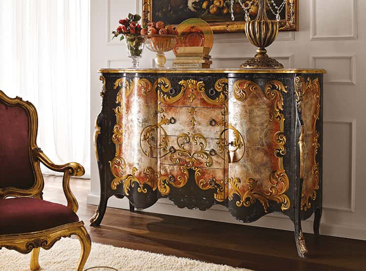 Arredamento classico zona living andrea fanfani