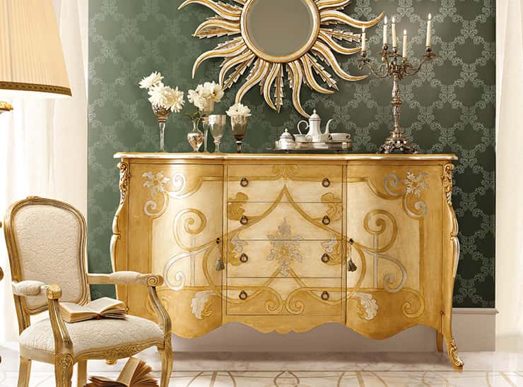 Arredamento classico zona living andrea fanfani