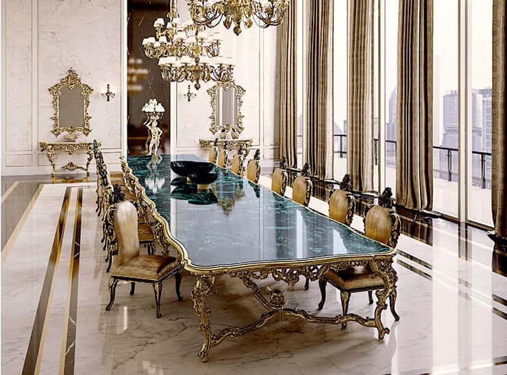 Arredamento classico zona living andrea fanfani