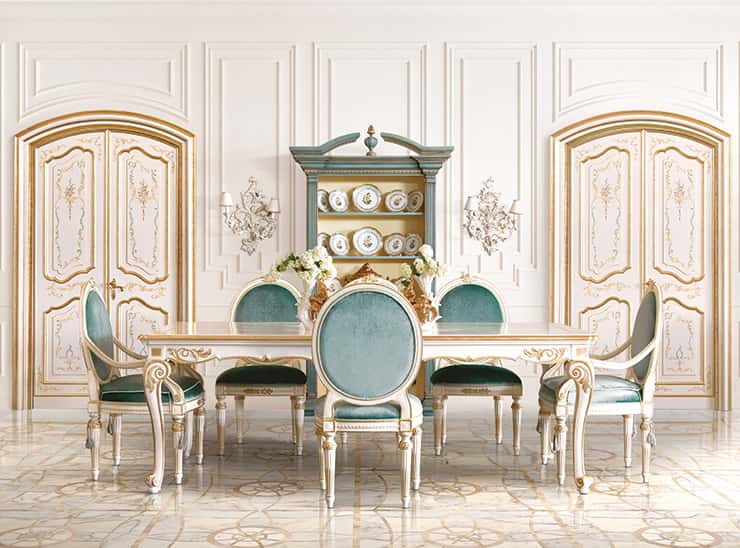 Arredamento classico zona living andrea fanfani